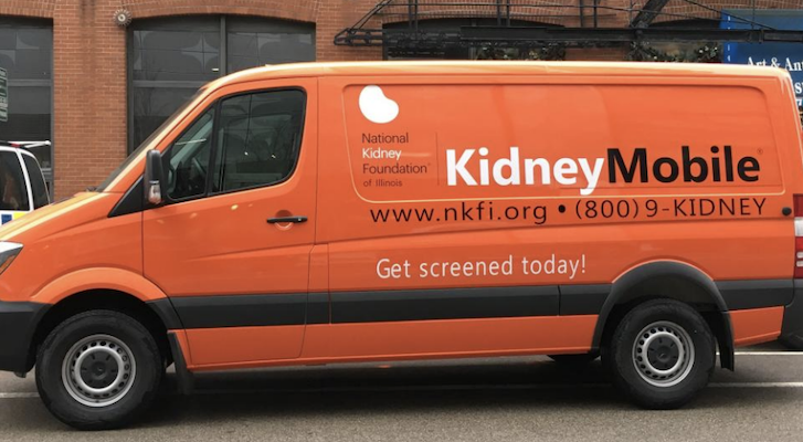 National Kidney Foundation of Illinois Van